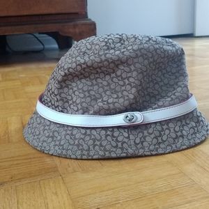 Coach fedora style hat